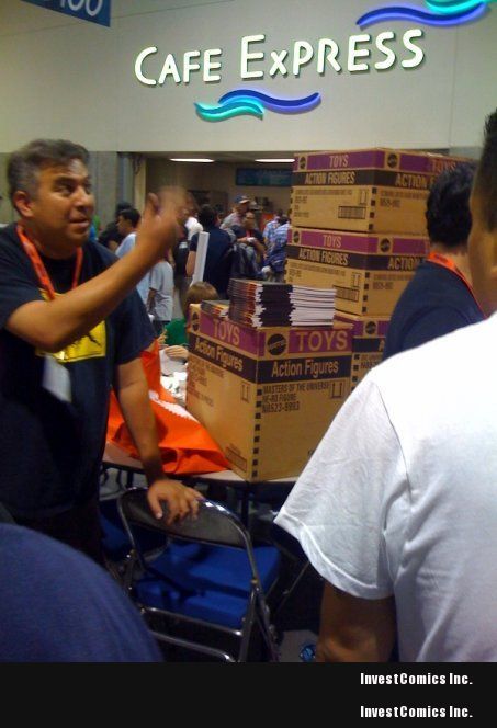 Re-Sellers Reign Supreme At SDCC Mattel Booth