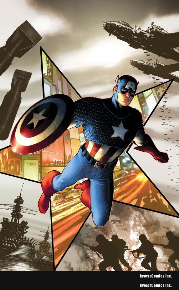 YOUR FIRST LOOK AT CAPTAIN AMERICA #1