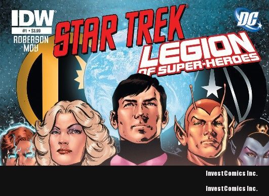 Star Trek® and the Legion of Superheroes Pair Up In July