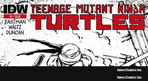 Debut Teenage Mutant Ninja Turtles Comic Sells Out