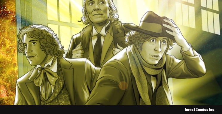 THE CAST OF DOCTOR WHO IS GETTING THE BLUEWATER BIO-COMIC TREATMENT