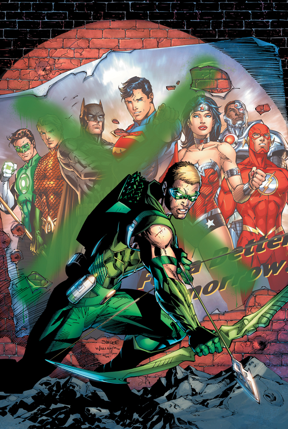 DC’s JUSTICE LEAGUE group solicits for April 2012