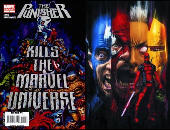 Punisher Deadpool Kill Marvel Universe Trending Pop Culture