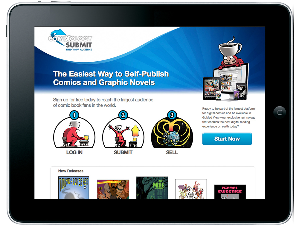 COMIXOLOGY debuts SUBMIT, a new self-publishing platform