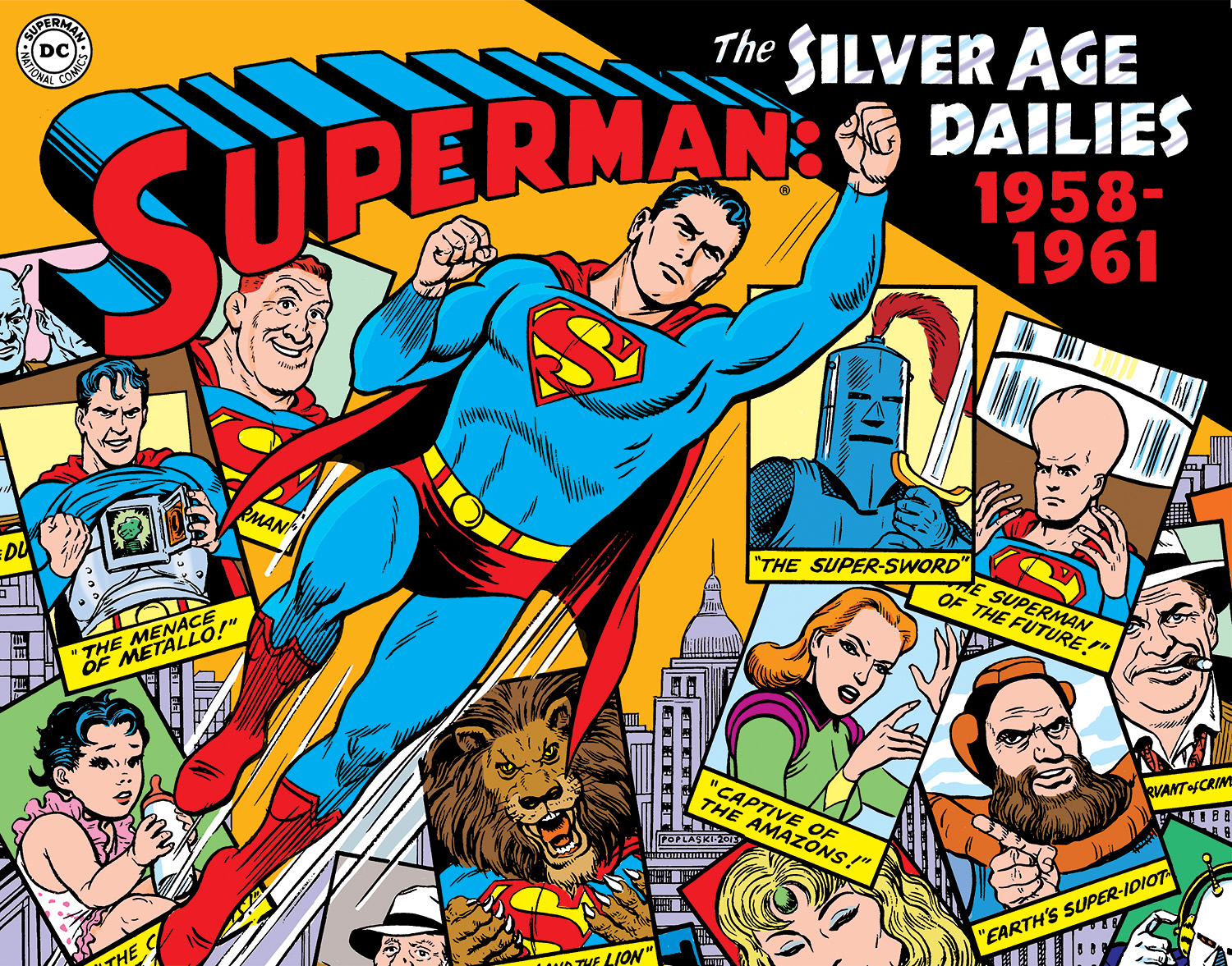 SUPERMAN, BATMAN, and WONDER WOMAN Come to the Library of American Comics
