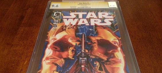 InvestComics – Ratchet City Comics: Christmas Giveaway! Star Wars #1 (Dark Horse) CGC Signed By Brian Wood!