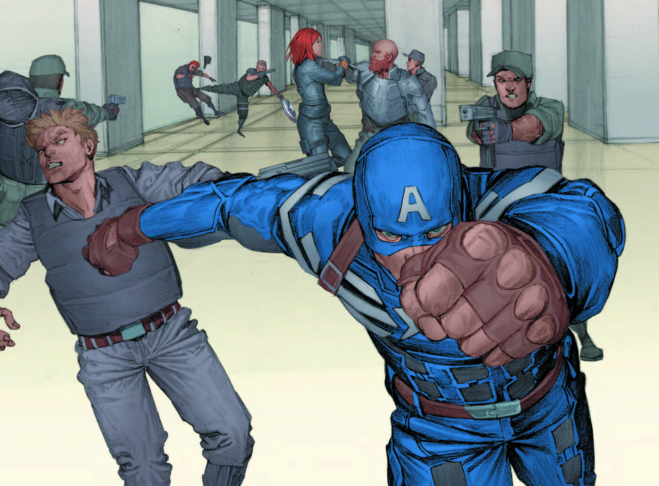 New CAPTAIN AMERICA: THE WINTER SOLDIER PRELUDE Infinite Comic Available Today!
