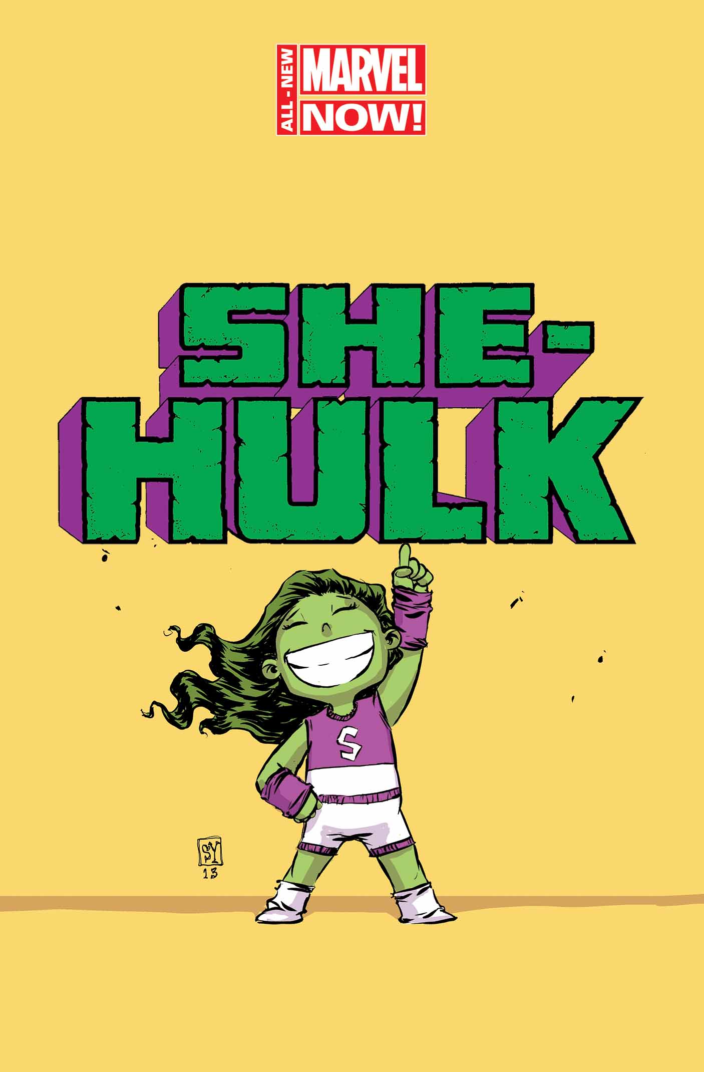 Smash Into Your First Look at the All-New SHE-HULK #1!