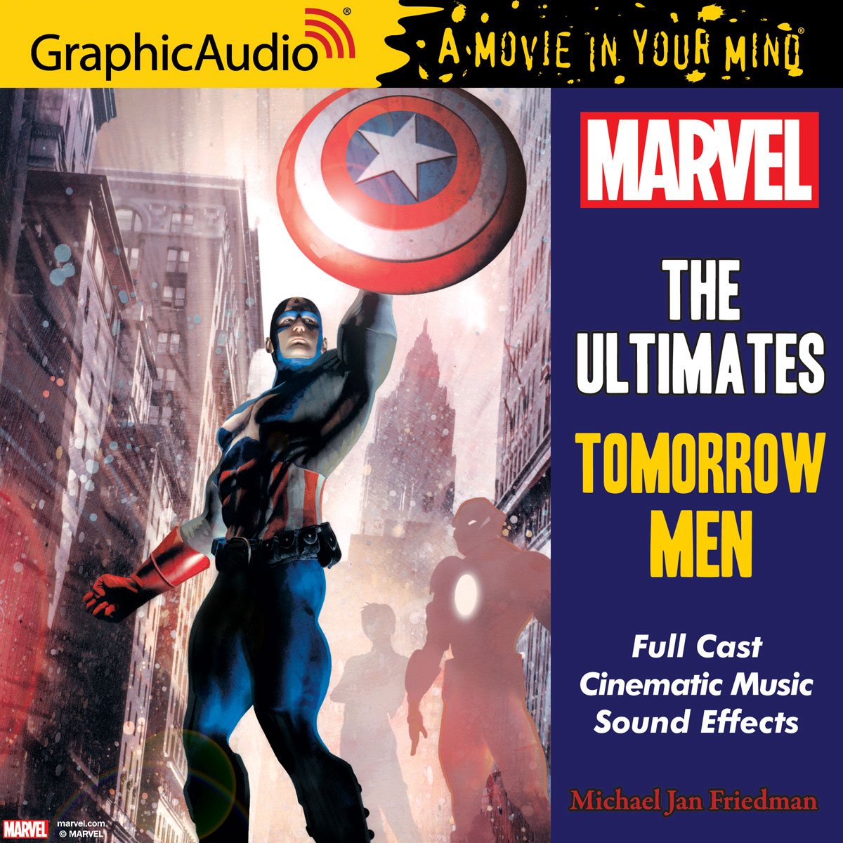 MARVEL’S THE ULTIMATES: TOMORROW MEN Now Available in GraphicAudio®