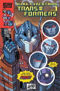 Dark Cybertron Transformers #1 InvestComics