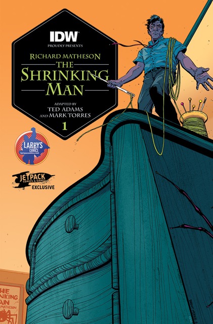 Shrinking Man Larry Comics