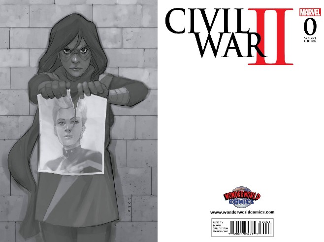 Civil War II #0 WonderWorld