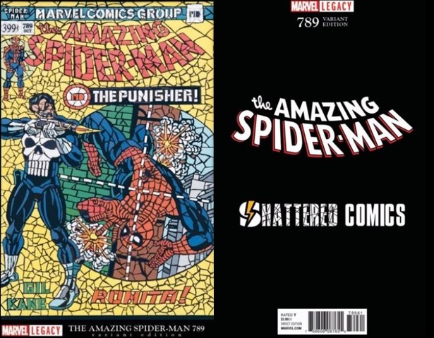 WIN Tile Mosaic Spider-Man #789 Variant