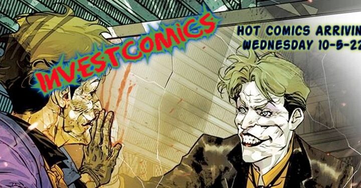 Hot NEW Comics Arriving On Wednesday 10-5-22