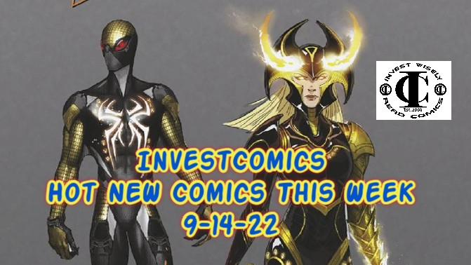 Hot NEW Comics Arriving On Wednesday 9-14-22