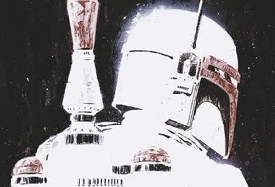 New Cover Gem: Star Wars Boba Fett Black, White & Red #1 – Kaare Andrews