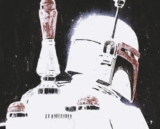 New Cover Gem: Star Wars Boba Fett Black, White & Red #1 – Kaare Andrews