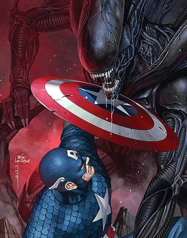 New Cover Gems This Week Captain America, Aliens, and Knightfight