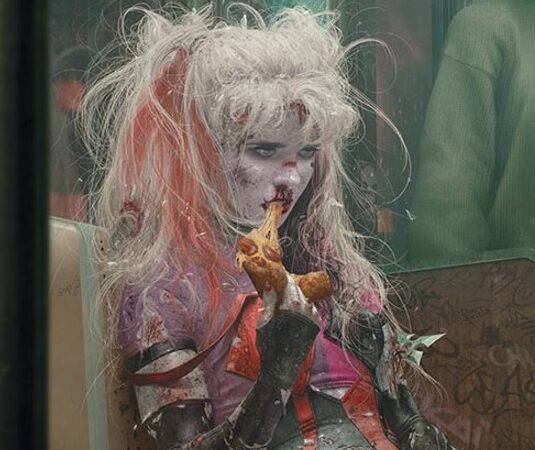 New Cover Gem – Harley Quinn #56 – Rahzzah