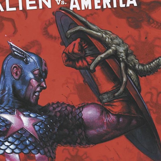 Cover Gems – Captain America, Spider-Man, and Aliens